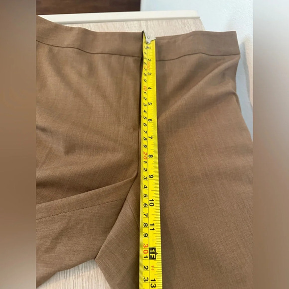 Lafayette 148 Trouser Pants Menswear Fit Straight Leg Wool Career NWT 6 *READ - Picture 5 of 14